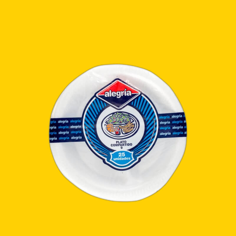 PLATO 9 COMPT. X25 ALEGRIA
