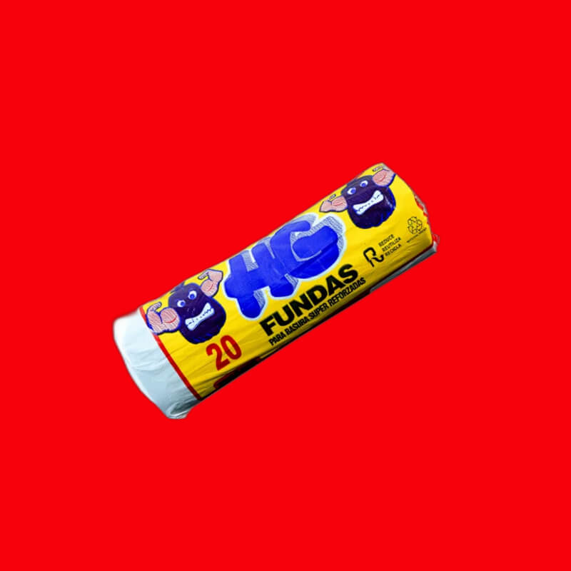 ROLLO DE BASURA NEGRO 23X38