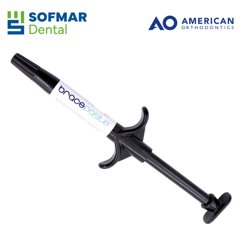BracePaste 4g American Orthodontics – Resina Adhesiva para Brackets Metálicos y Cerámicos | Depósito Dental Sofmar