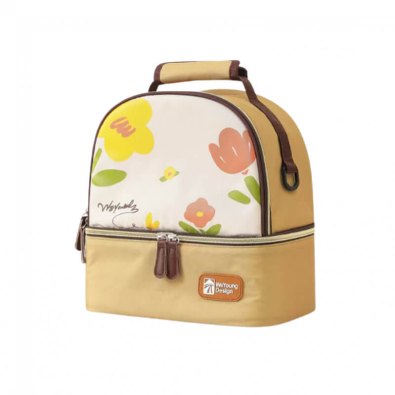 COMBO BOLSO TERMICO MULTIUSO ESTAMPADO + 2 PILAS DE HIELO