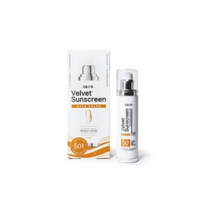 VELVET SUNSCREEN FACE COLOR 50 ML