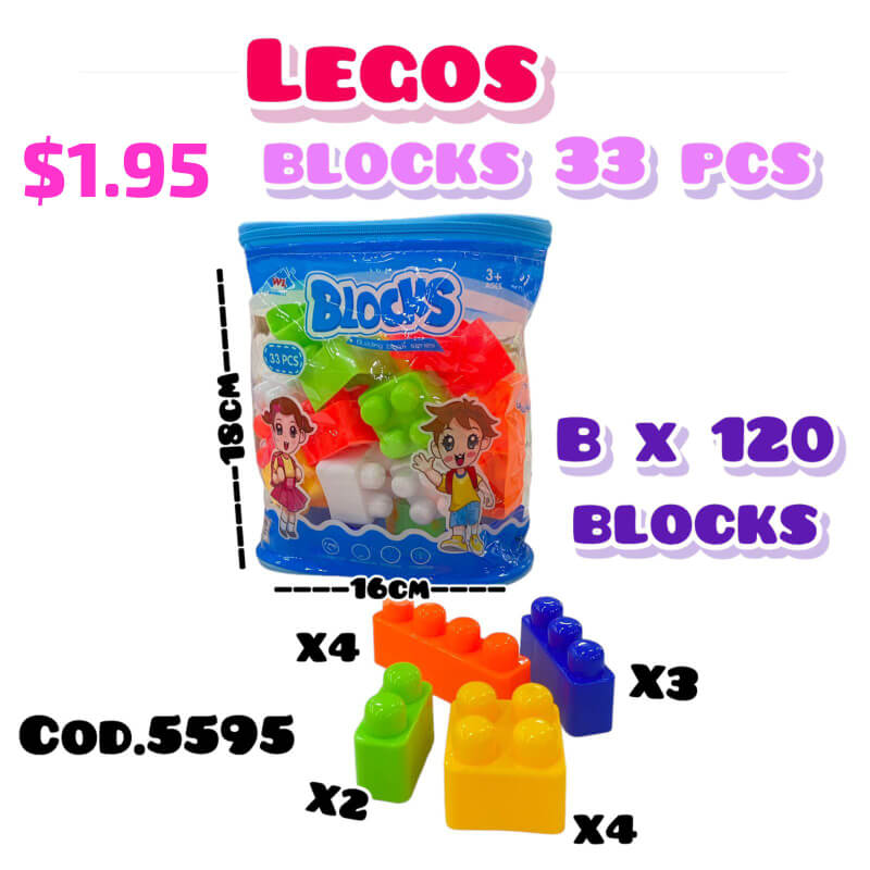 Legos Blocks 33pcs