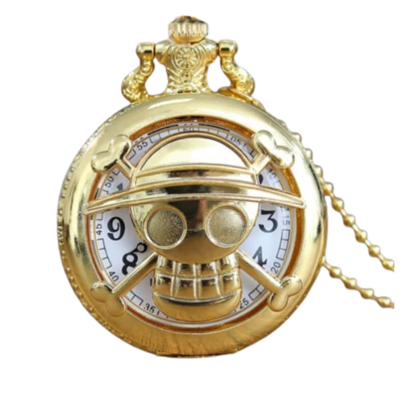 Reloj De Bolsillo One Piece Dorado