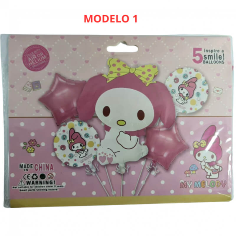 Bouquet Globo 5 Pcs