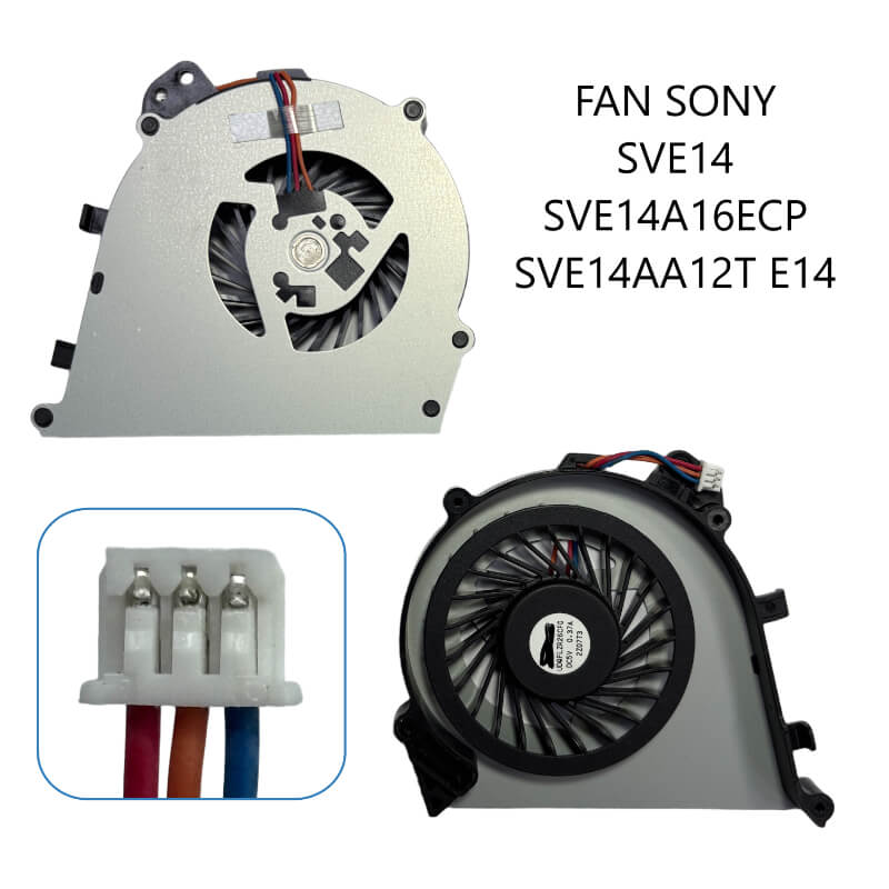 FAN SONY SVE14 SVE14A16ECP SVE14AA12T E14