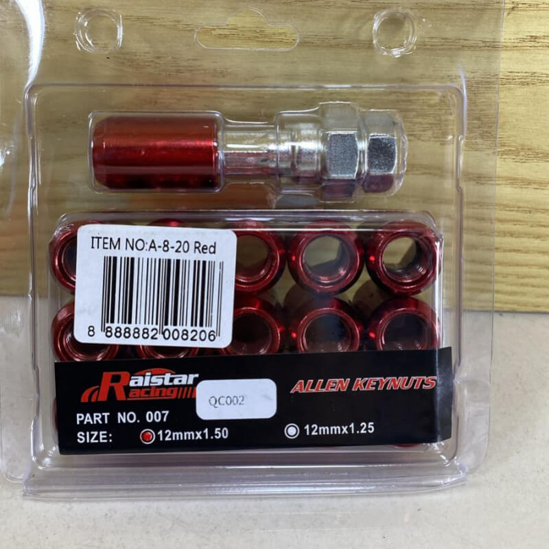Tuerca De Segurida 1.5 ROJO