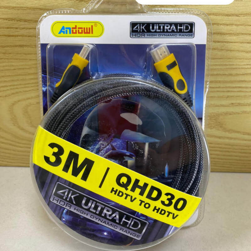 Cable HDMI de 3 Metros Andowl