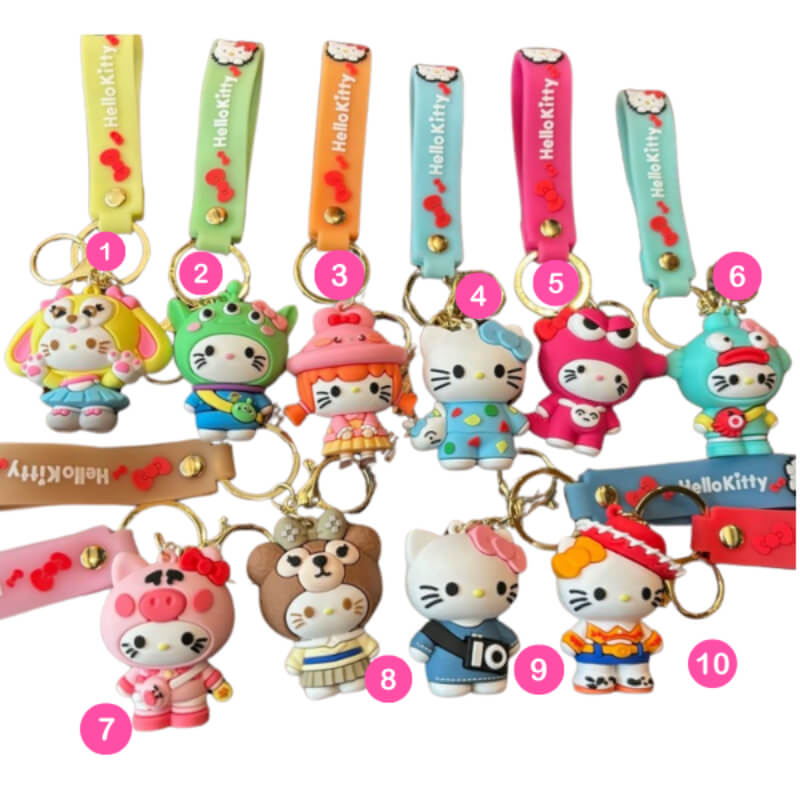 Llavero Hello Kitty Personajes