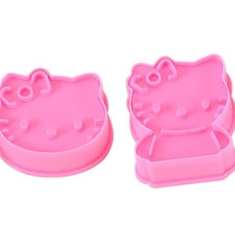 Molde De Fruta/Galleta X2 Hello Kitty