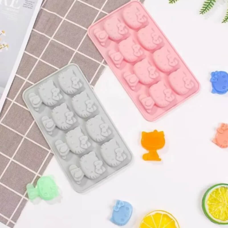 Molde Chocolate / Gelatina/ Hielo Hello Kitty