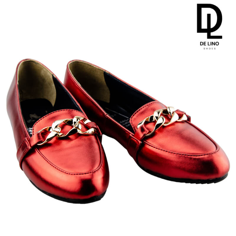 Zapato Casual NITAY Sintético – Estilo Sofisticado con Herraje Dorado y Confort Diario