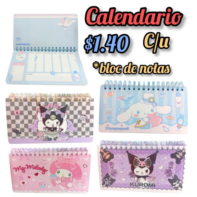 CALENDARIO /BLOC DE NOTAS