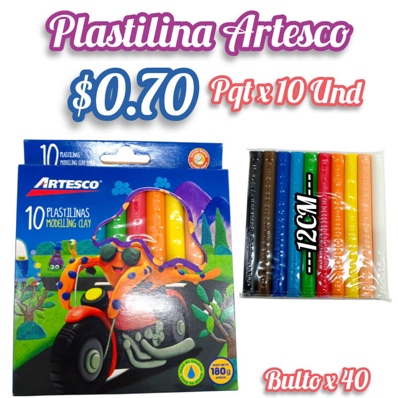 PLASTILINA ARTESCO