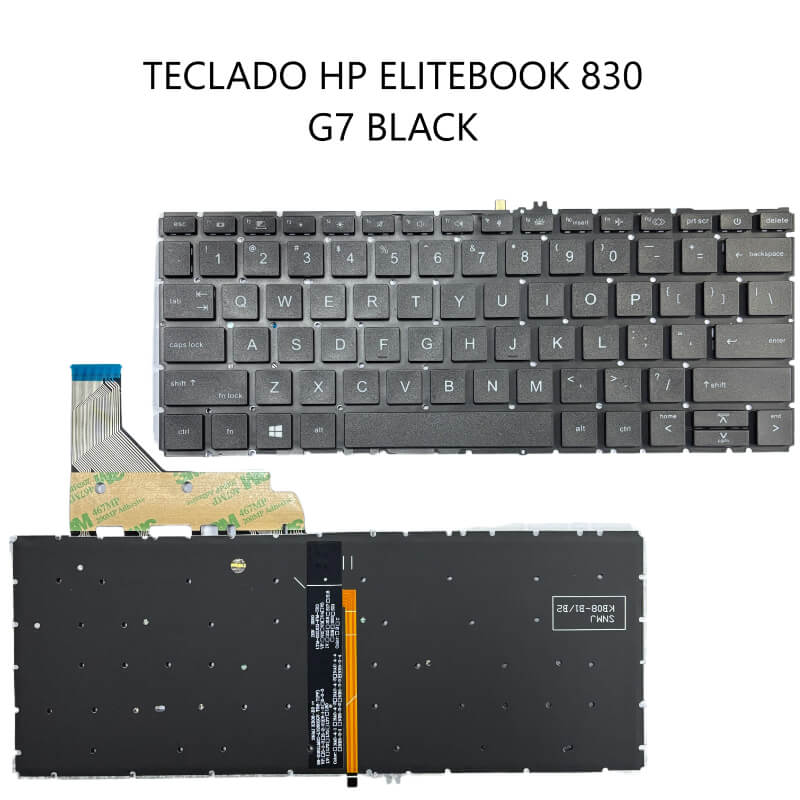 TECLADO HP EliteBook 830 G7 BLACK Backlit
