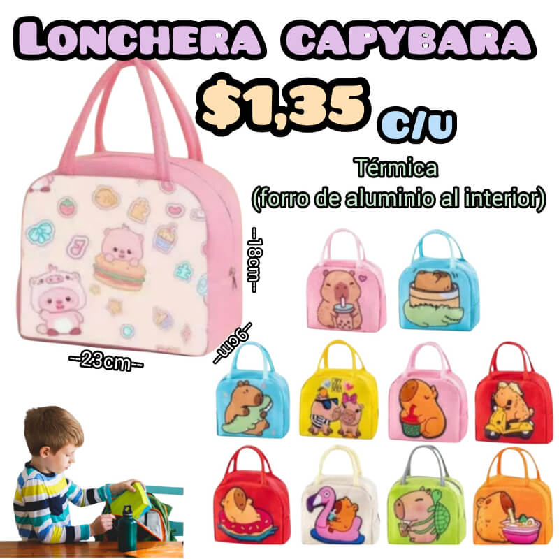 LONCHERA CAPYBARA