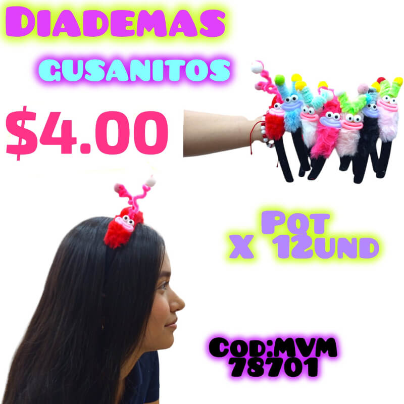 DIADEMA GUSANITO