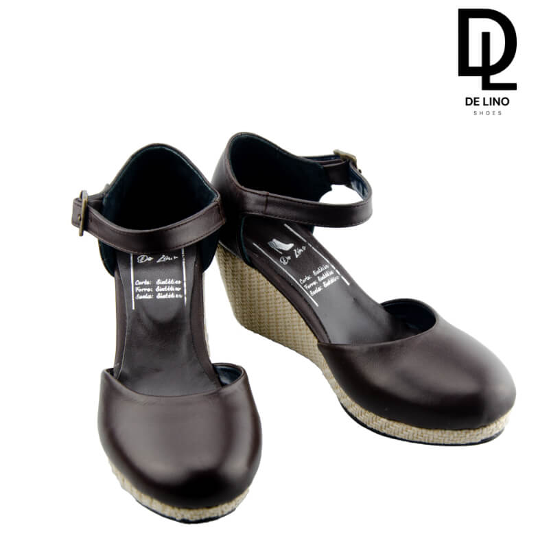 Sandalia Plataforma ZAIRA de Piel – Estilo Casual con Plataforma de Yute 5CM | Confort y Frescura para Cada Paso