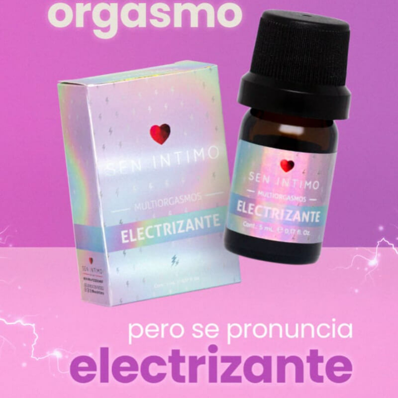 LUBRICANTE SEN INTIMO MULTIORGASMO ELECTRIZANTE X 5ML