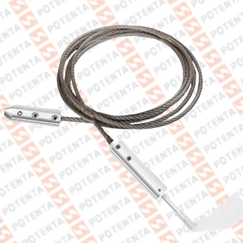 Kit extension paleta rotativa rn3, cuerda l=2000mm y fijadores, posible cortar, UWT