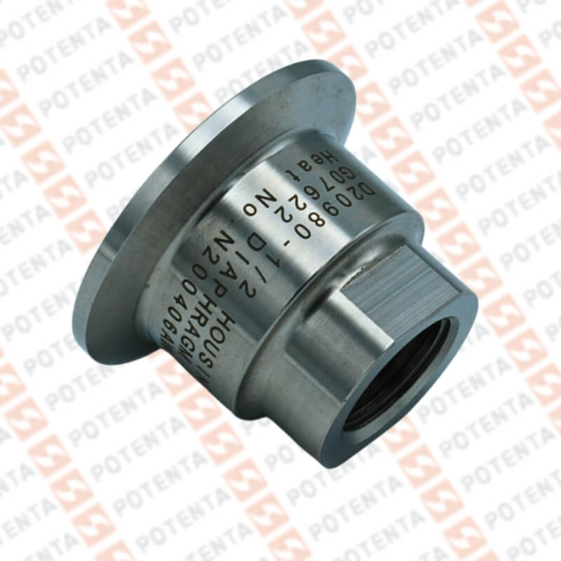 Sello D20, sanitario 30-600psi, 1/2npth ins, triclamp DN40 pro, -20 a 120°C, 316l, Winters
