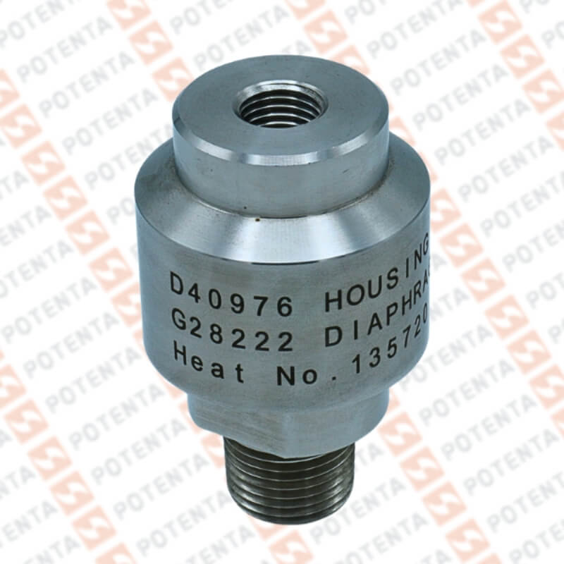 Sello D40, compacto, 15-1000psi, 1/4npth ins, 1/2nptm pro, -45°a150°C, 316l, Winters