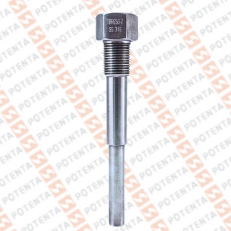 Termopozo TW01, Rtd/termocupla l= 3plg, 316ss, Con=1/2npt, Pyromation