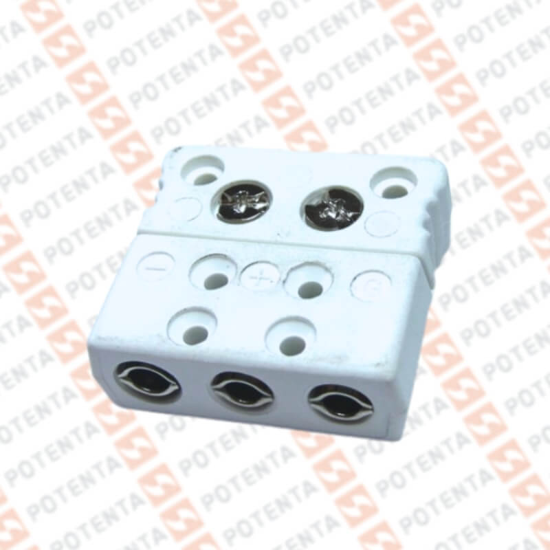 Accesorio conector mini hembra, para RTD 3hilos, Pyromation
