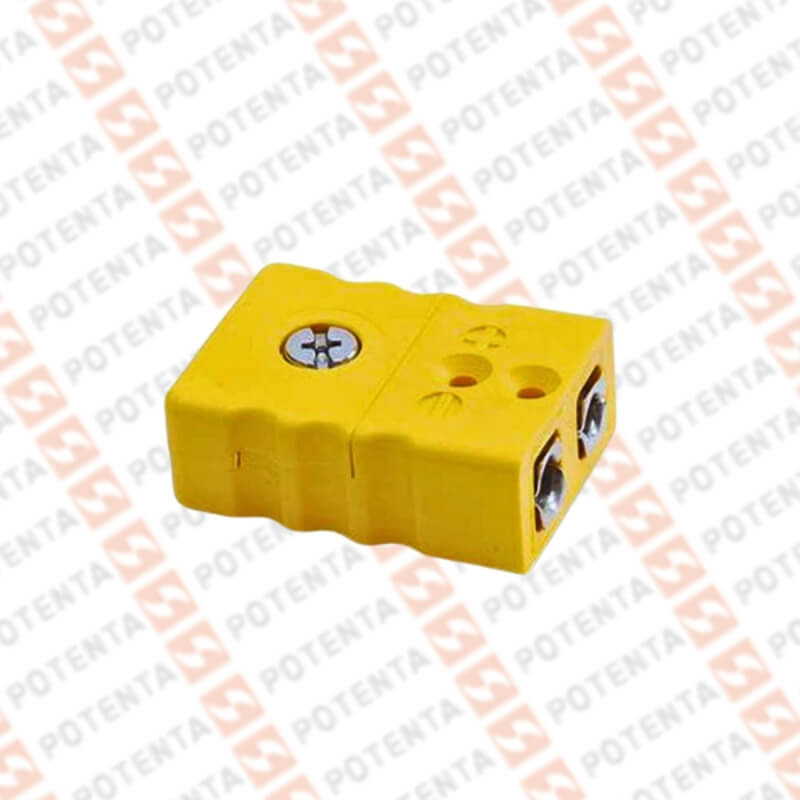Accesorio conector grande hembra, para Termocupla tipo K, Pyromation