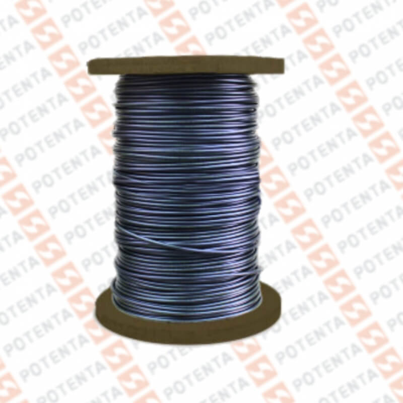Cable Termocupla tipo K, Rollo 50m, 24awg-flexible, 482°C, malla ss, pyromatio