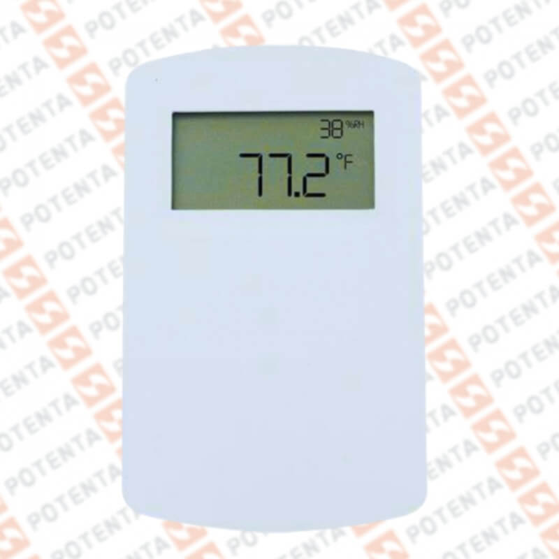 Transmisor humedad / temperatura, 0-100%hr, -28-60°C, 24Vdc 4-20ma/ 0-10v, lcd pared, ip66, Dwyer
