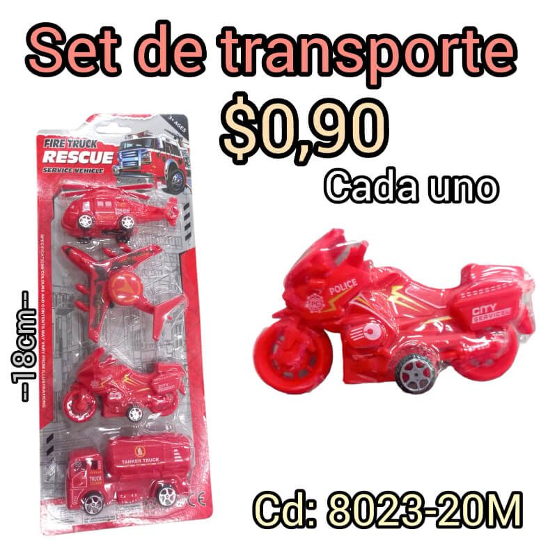 SET DE TRANSPORTE