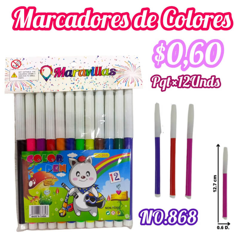 MARCADOR DE COLORES