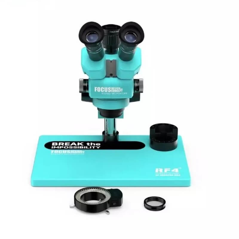 Microscopio Trinocular RF4 RF-6555TVP: Alta Resolución