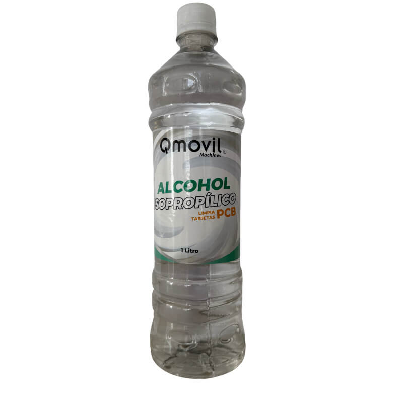 Alcohol Isopropílico QMOVIL 1L: Limpieza y Desinfección