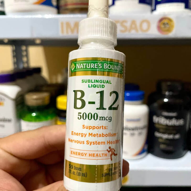 B12 SUBLINGUAL NB 59 DOSIS