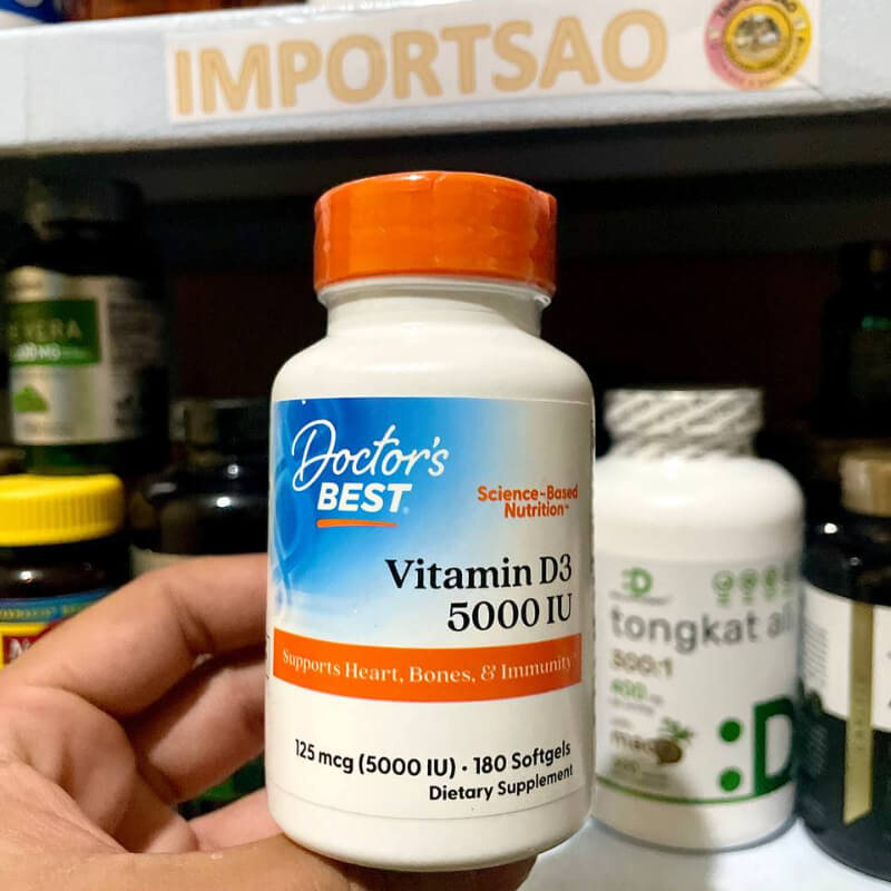 VITAMINA D3 5000IU DR BEST