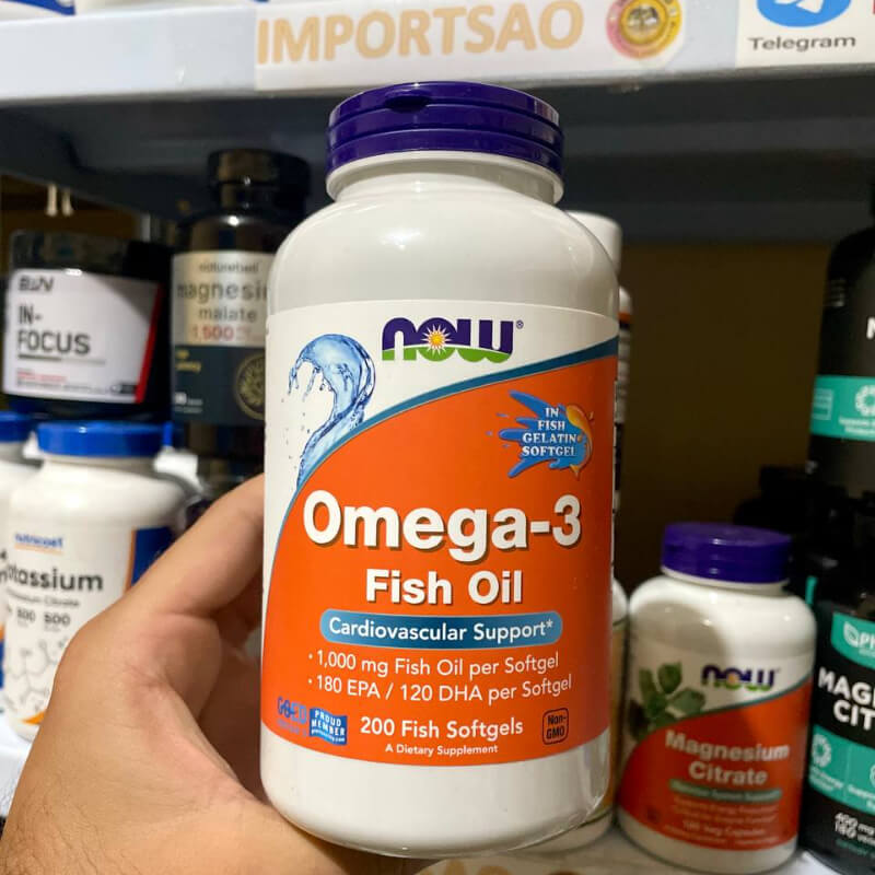 OMEGA 3 NOW 1200MG