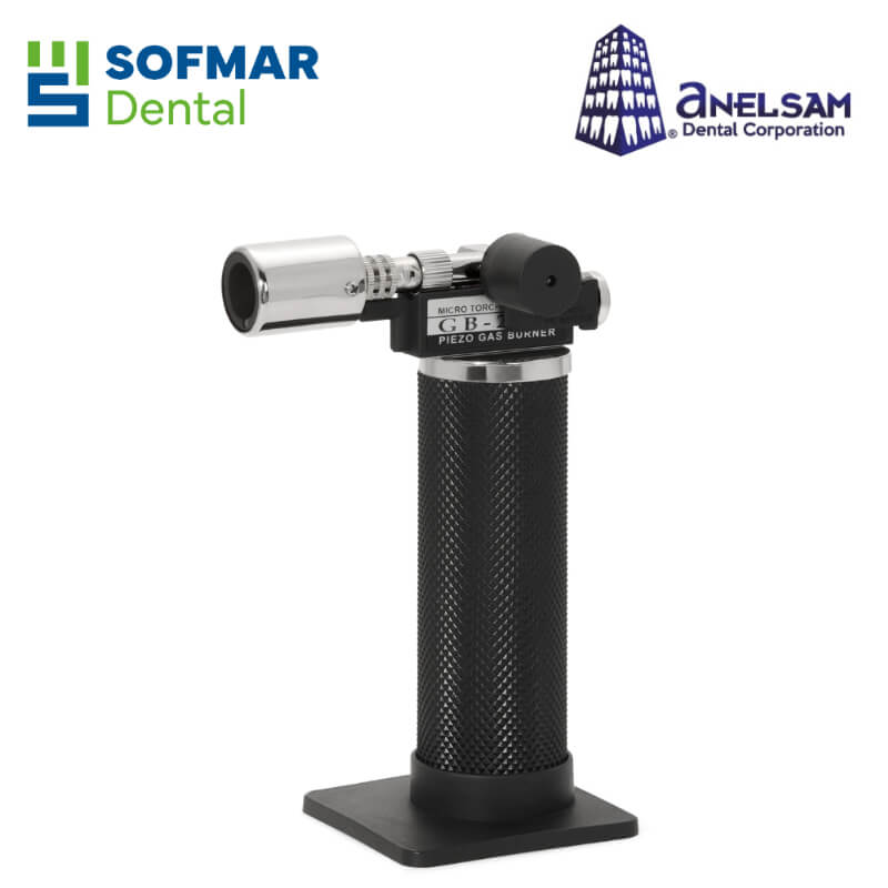 Soplete Microtorch Recargable con Regulador de Flama | Modelo JWGB-2001 Anelsam – Depósito Dental Sofmar