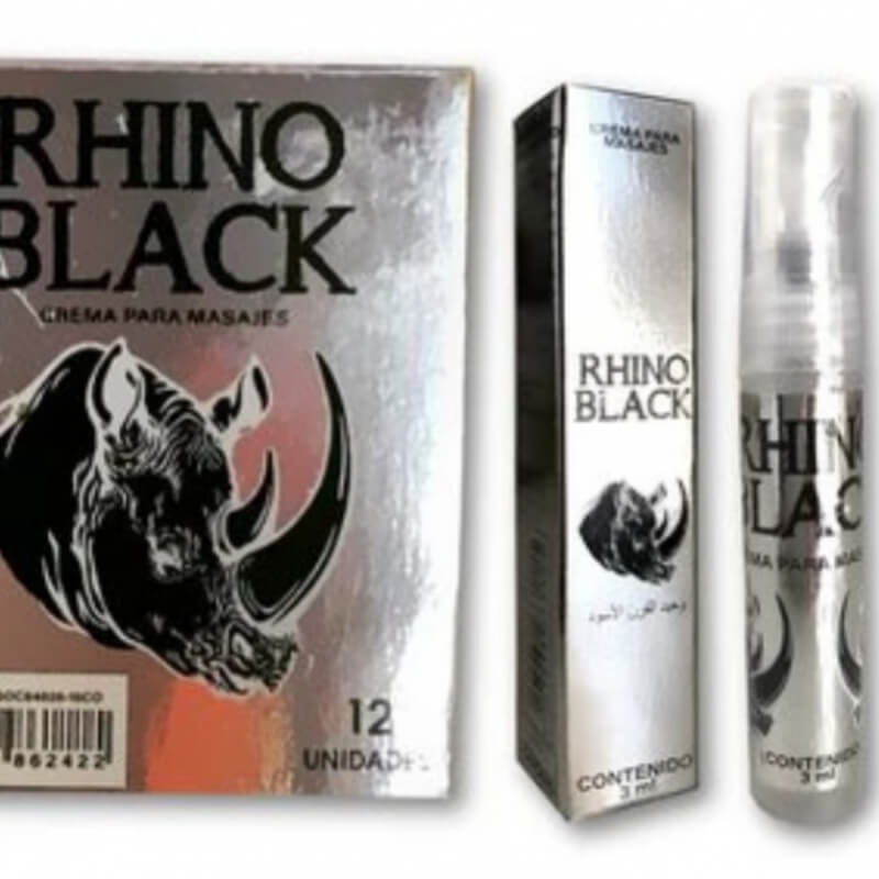 RHINO SPRAY PLATEADO 3ML