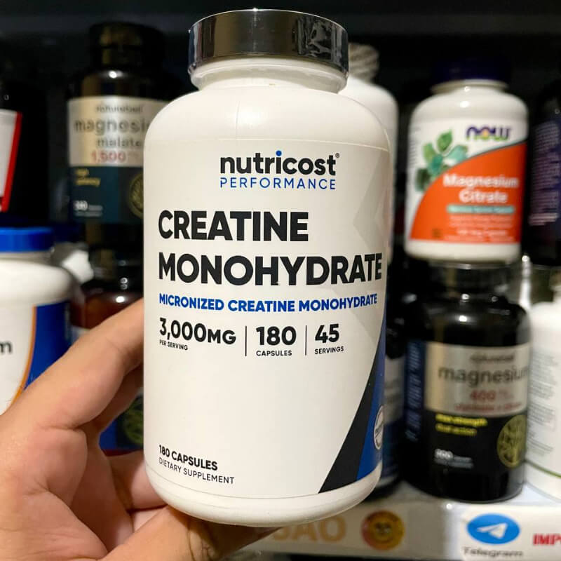 CREATINA MONOHIDRATADA NUTRICOS CAPSULAS