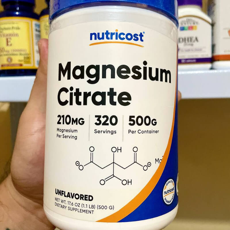 CITRATO DE MAGNESIO 319 SERVIDAS