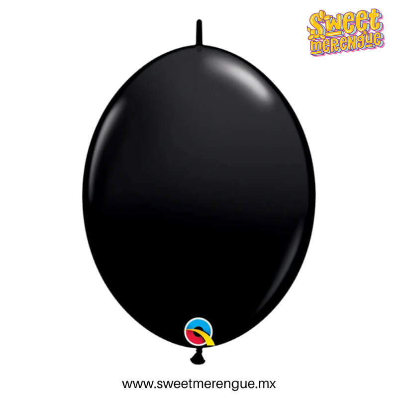 Globos de Látex Premium #6 QuickLink® Negro Ónix – Impacto Visual y Estructura Perfecta | Sweet Merengue El color más audaz para decoraciones modernas