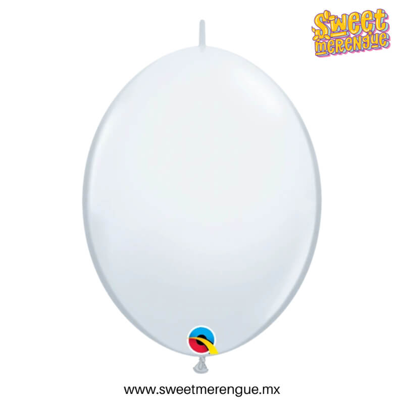 Globos de Látex Premium #6 QuickLink® Blanco – Versatilidad y Elegancia para Estructuras Decorativas | Sweet Merengue