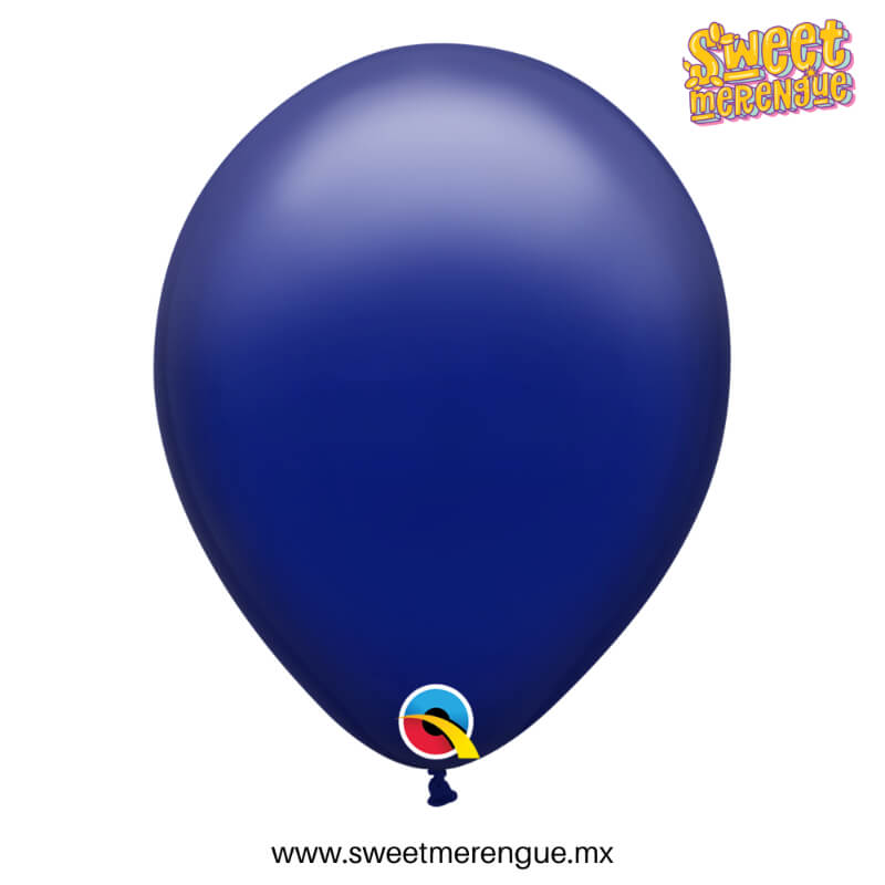 Globos de Látex Premium #11 Azul Oscuro (Navy) – Profundidad y Elegancia para Decoraciones con Estilo | Sweet Merengue