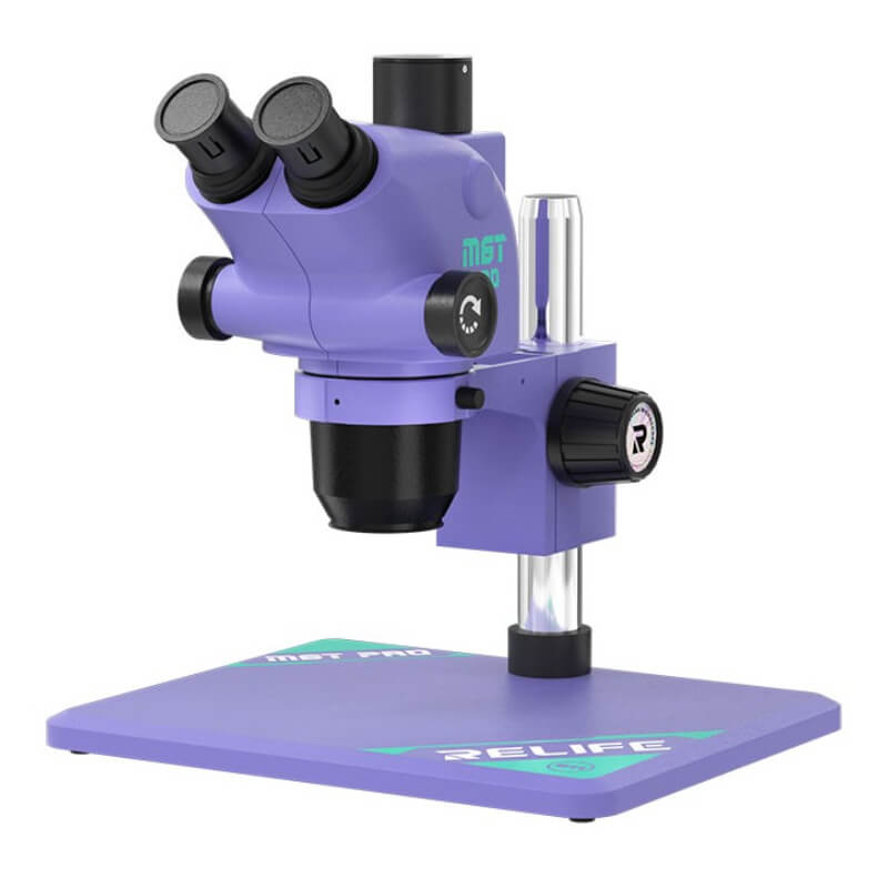 Microscopio Trinocular Relife RL-M6T PRO-B11 Purpura