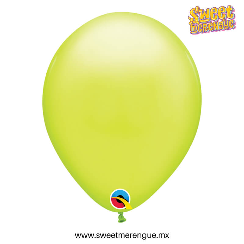 Globos de Látex #11 Chartreuse – Decoración Creativa con Color Impactante | Sweet Merengue