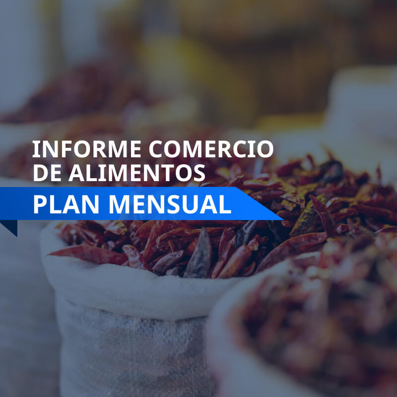 Informe Sectorial Comercio de Alimentos plan mensual | Inteligencia Empresarial