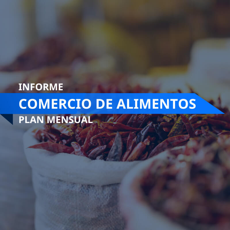 Informe Sectorial Comercio de Alimentos plan mensual | Inteligencia Empresarial