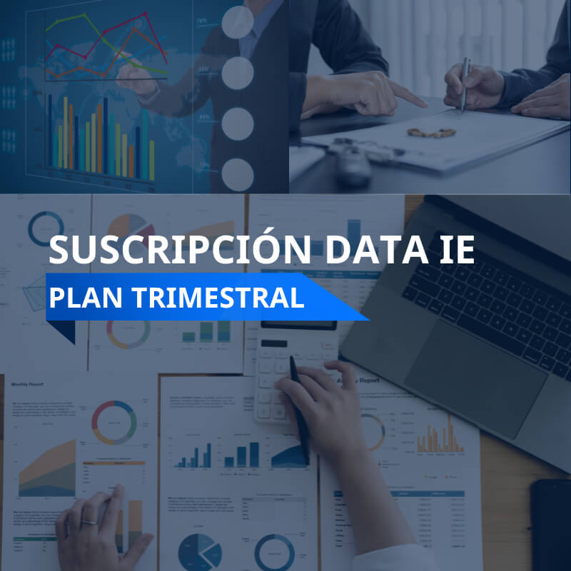 Suscripción Data IE plan trimestral | Inteligencia Empresarial