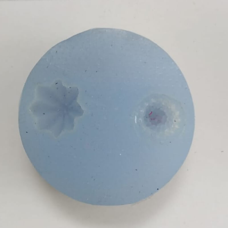 Molde de silicona con diseño de MINI DECORCIONES #2 para uso en Velas, chocolate, jabones, porcelana fría, polymer. (precio conjunto)